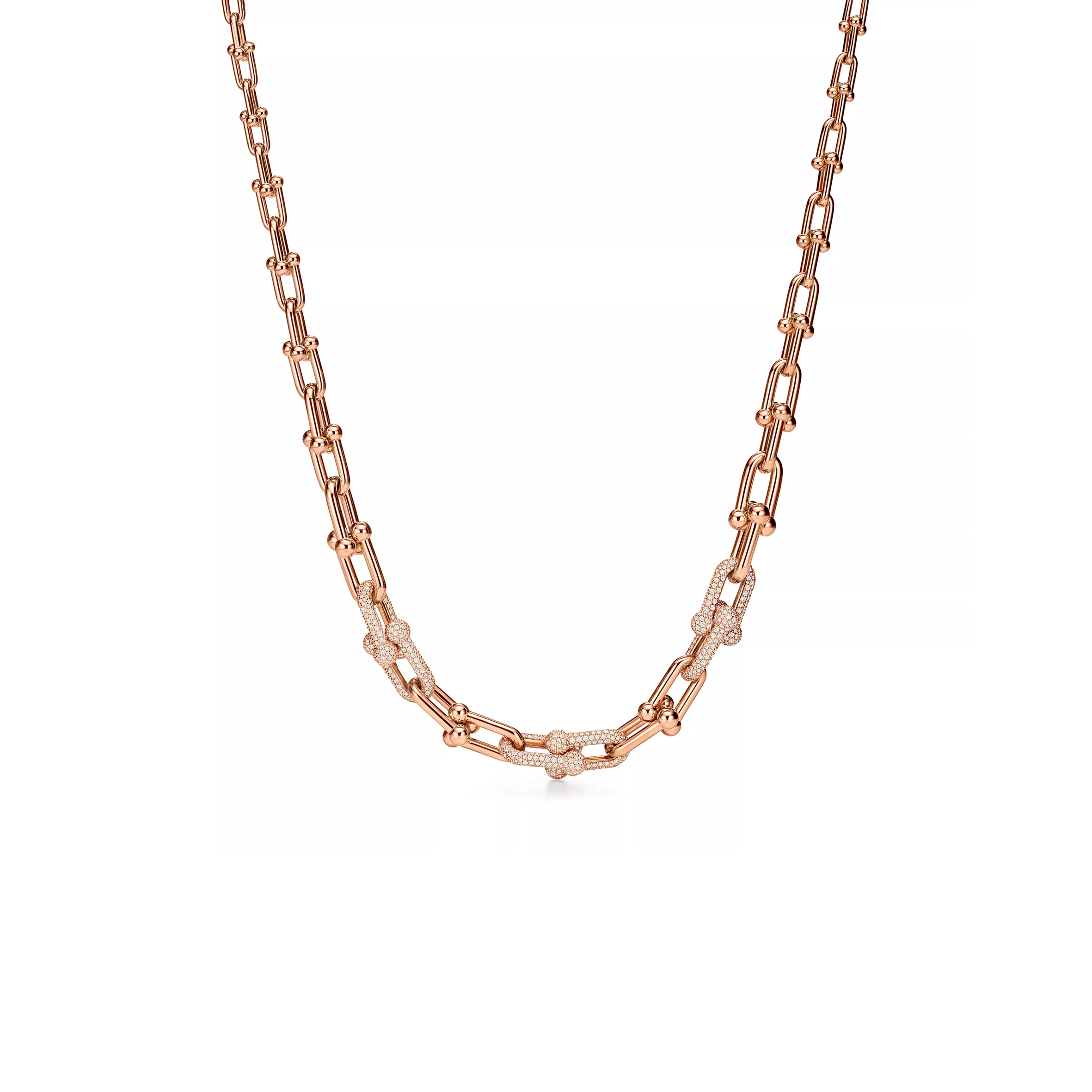TIFFANY HARDWEAR GRADUATED LINK NECKLACE 68692482